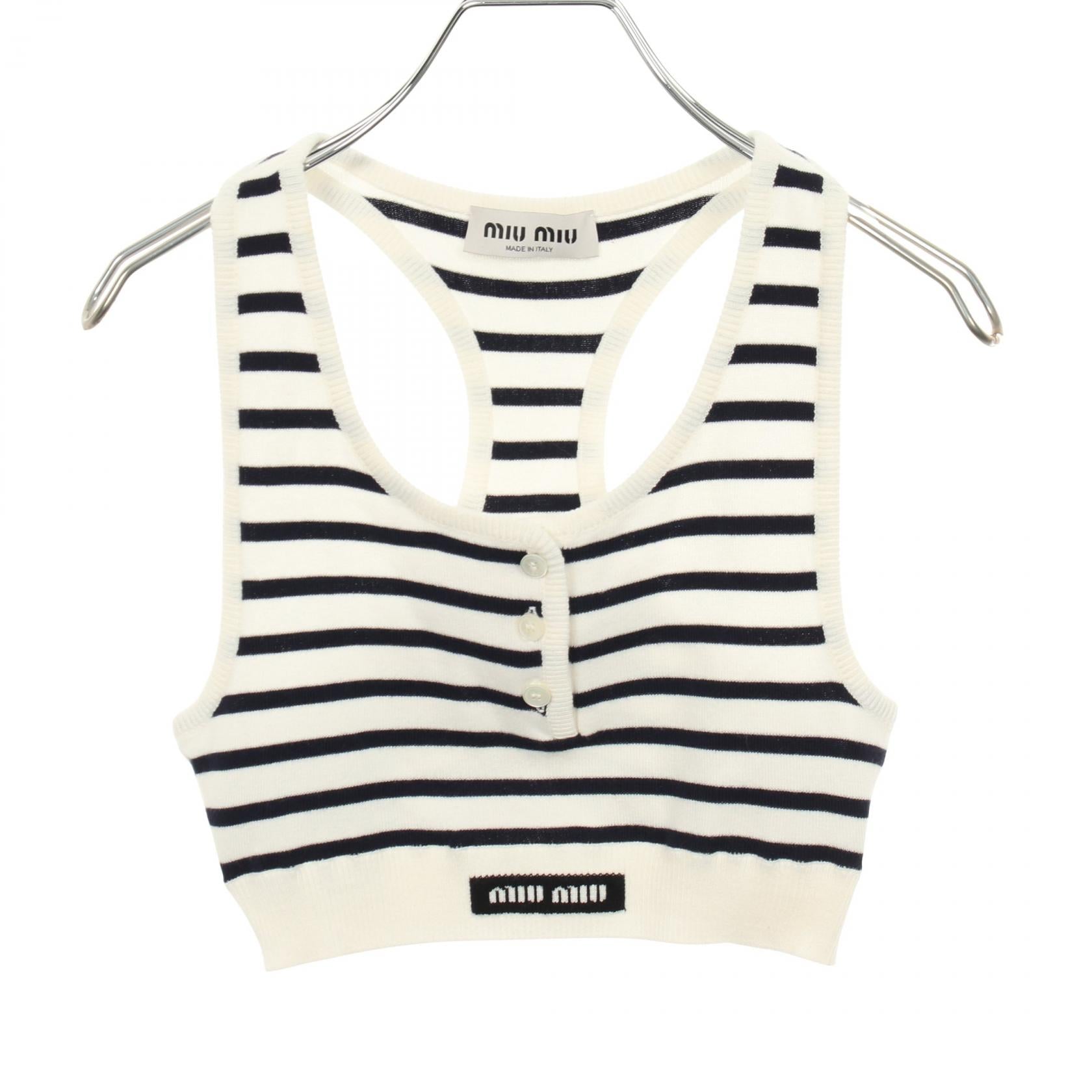 Miu Miu Cotton Tank Top