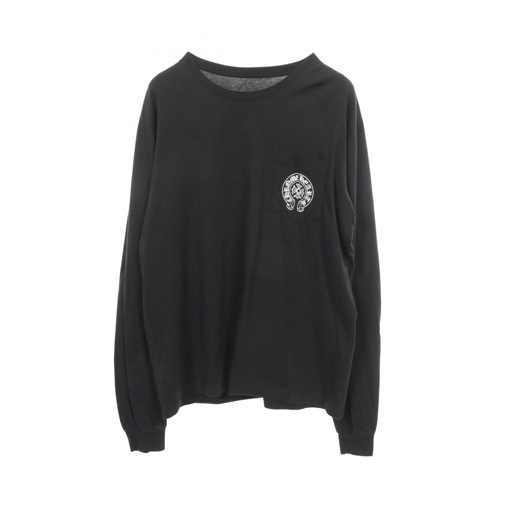 Chrome Hearts Las Vegas Horseshoe Cotton Long Sleeve T Shirt