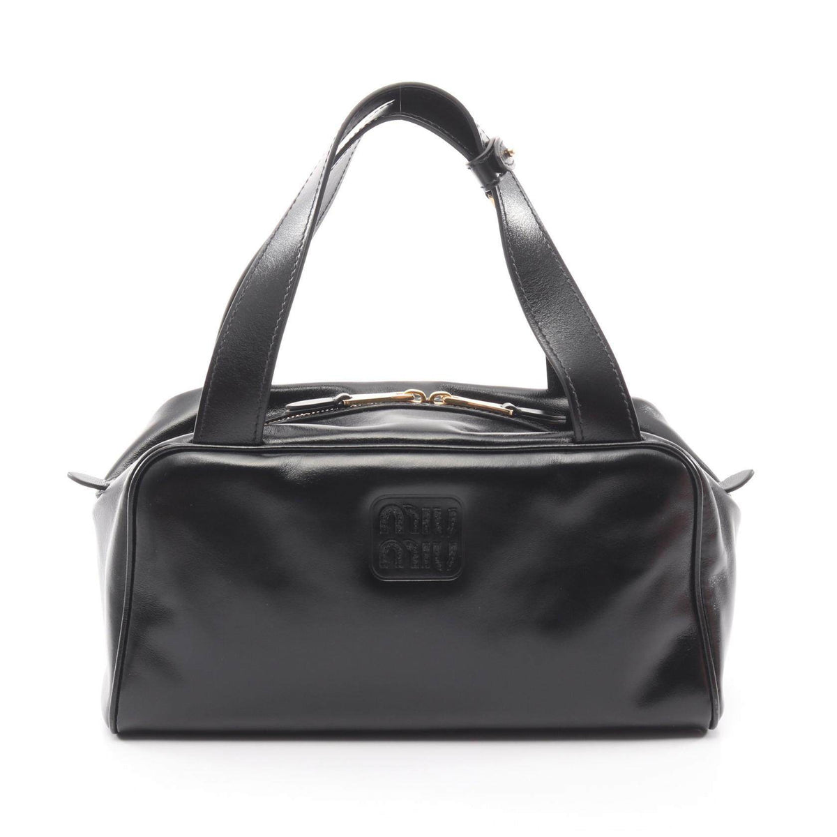 Miu Miu SOFTY SHINE Leather Handbag