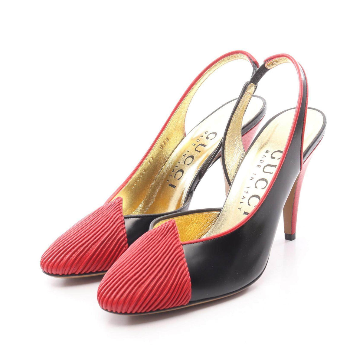 Gucci Slingback Leather Pumps