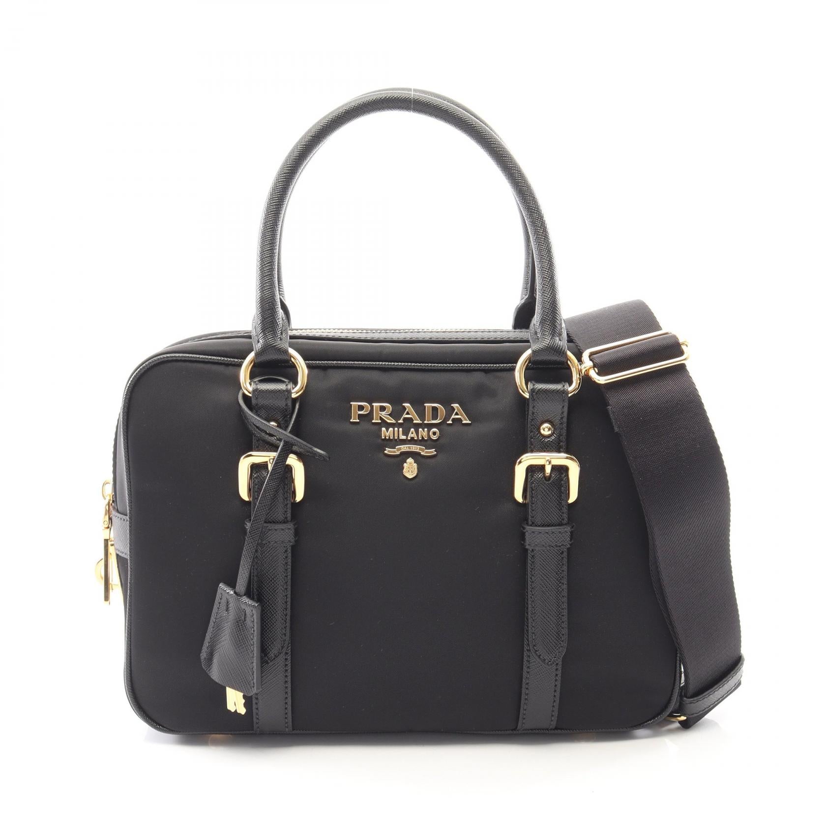 Prada TESSUTO SAFFIANO 2way handbag