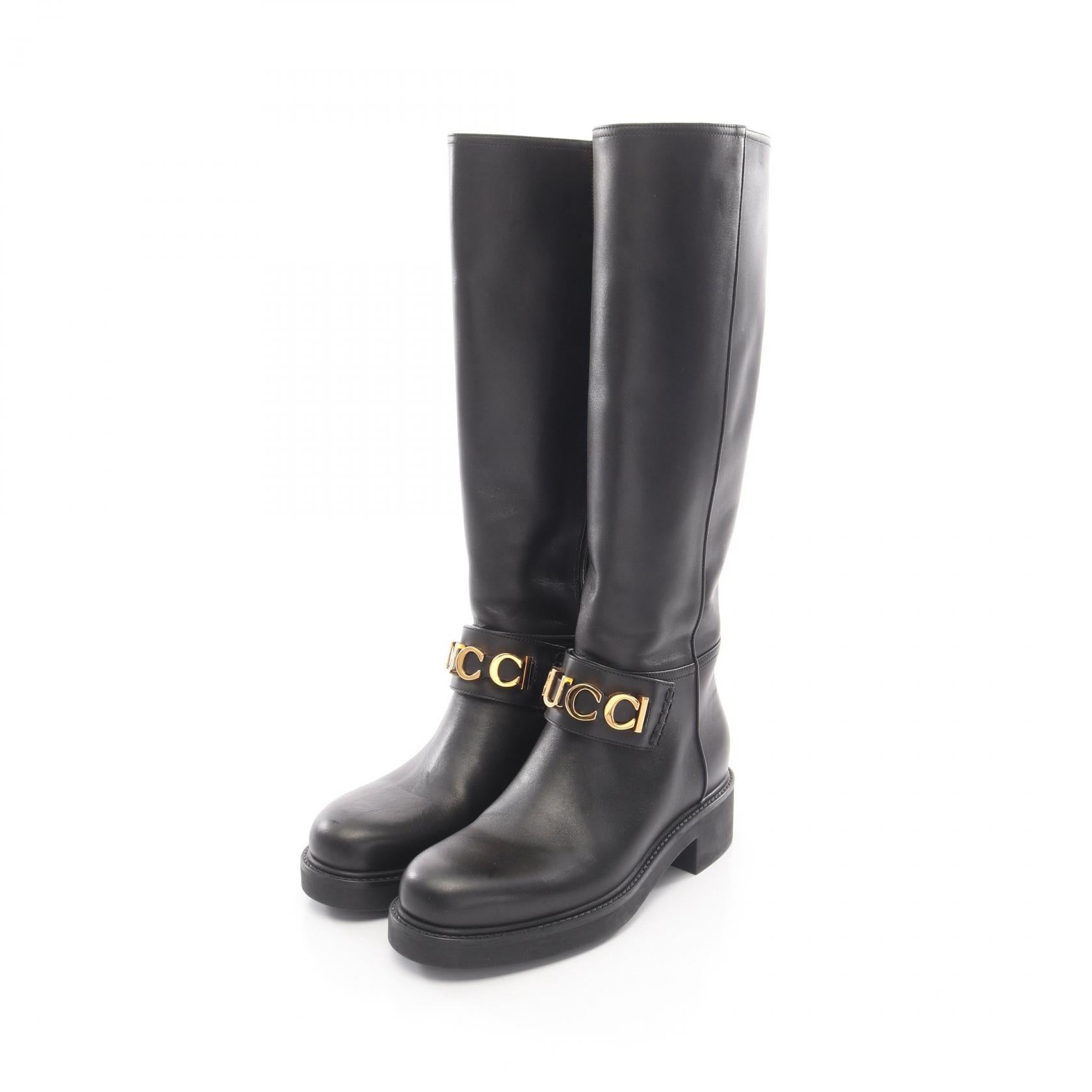 Gucci Leather Long Boots