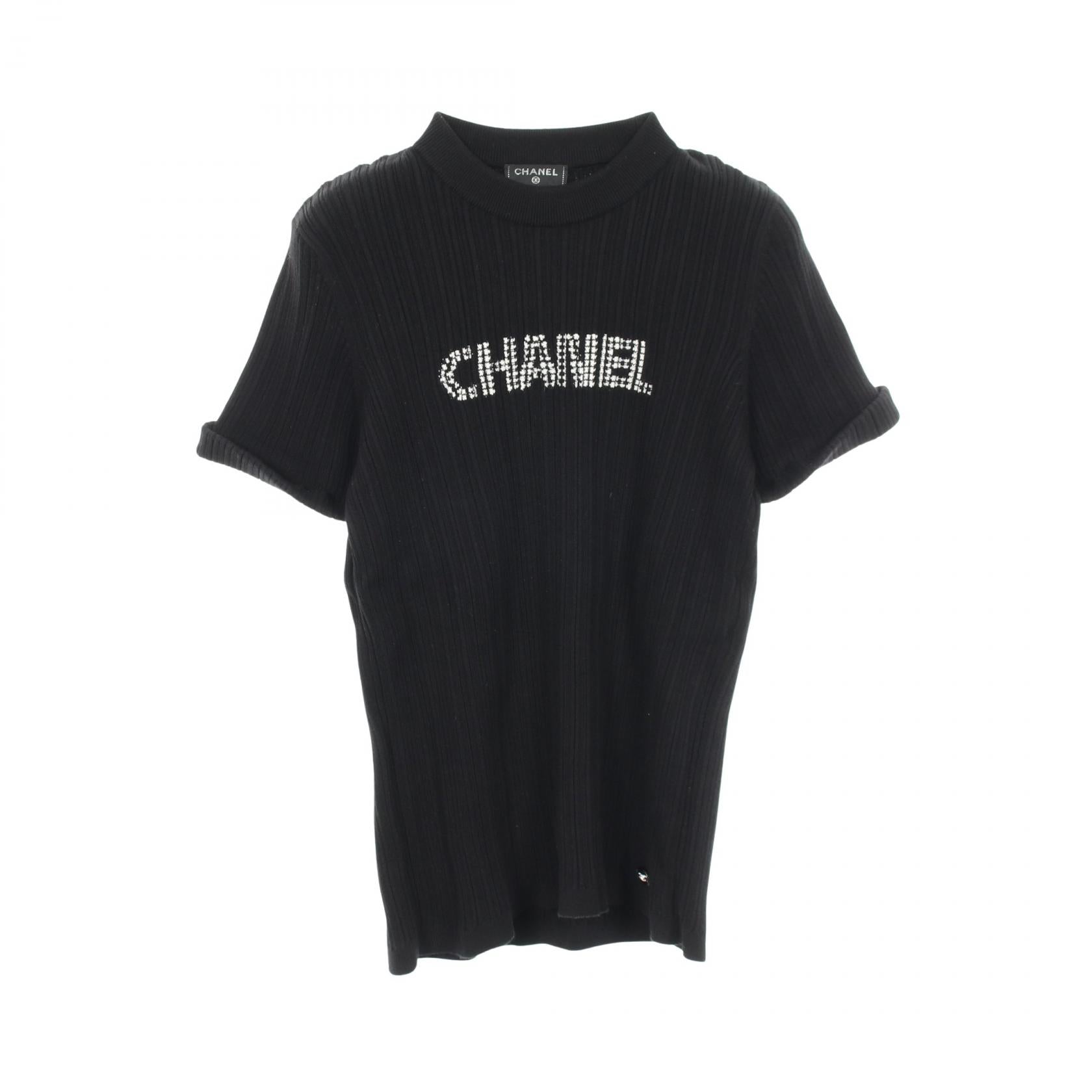 Chanel Logo Cotton T shirt