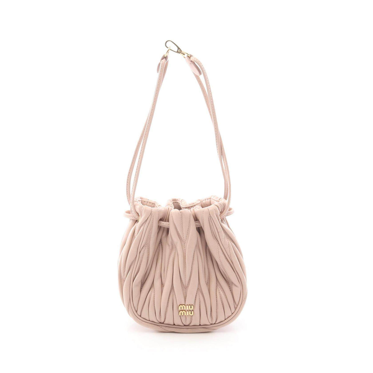 Miu Miu Matelasse Leather Handbag