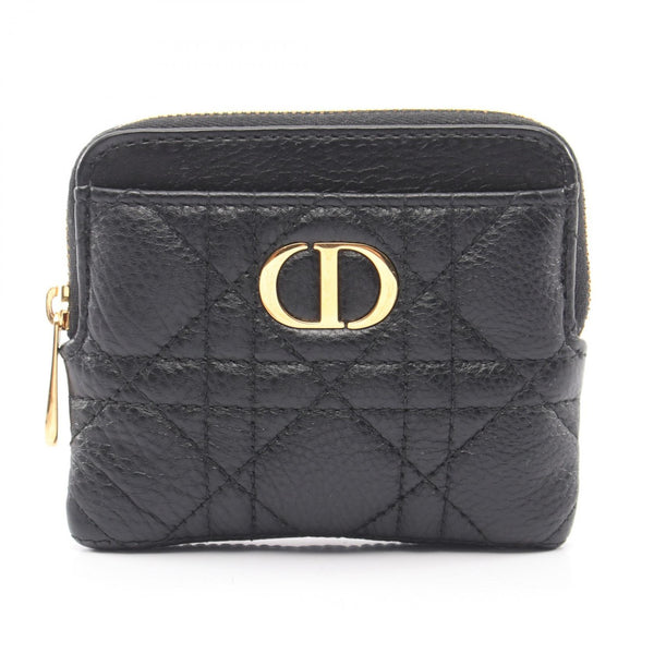 Dior Caro Lavender Leather Coin Case