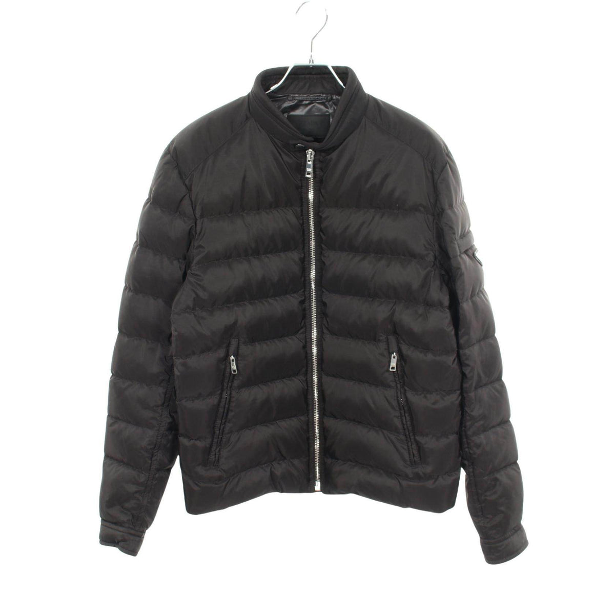PRADA Triangle Logo Nylon Down Jacket