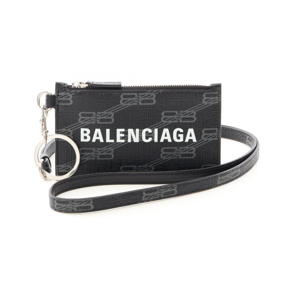 Balenciaga CASH BB Monogram PVC Coin Case