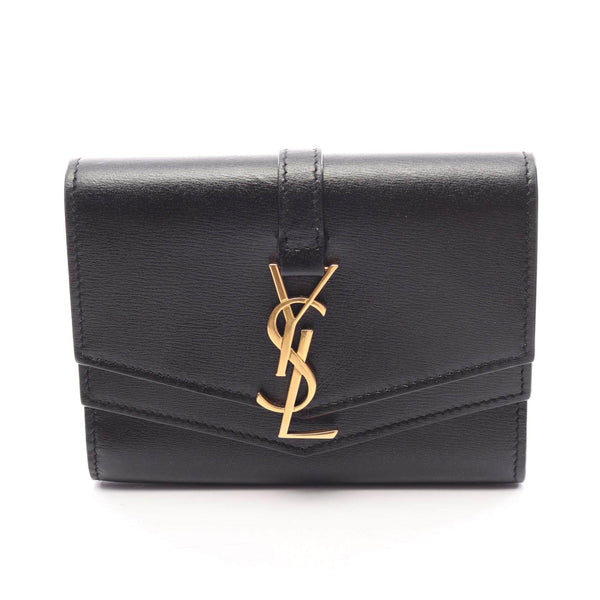 Saint Laurent Paris Leather Card Case Coin Case