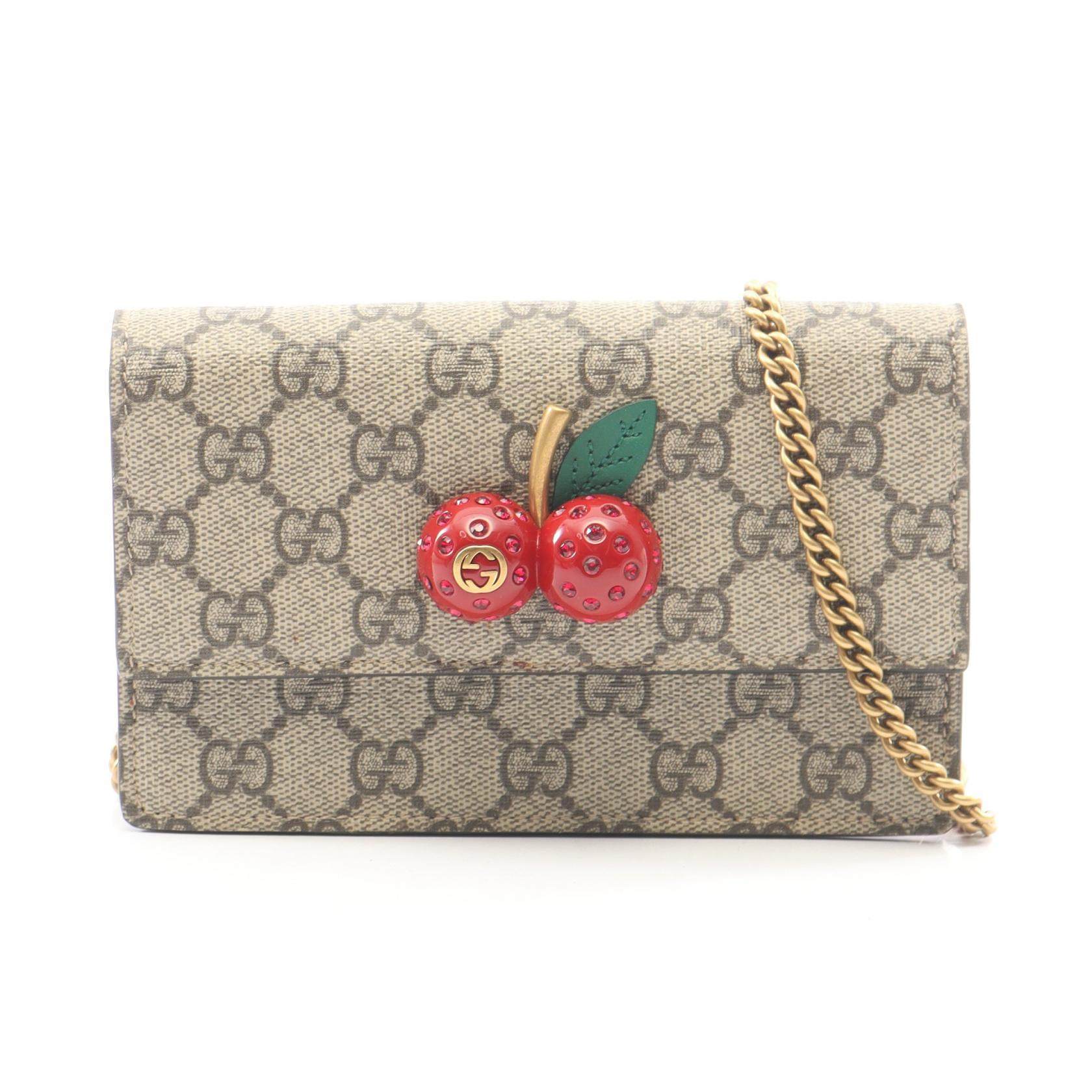 Gucci GG Supreme Leather Mini Shoulder Bag