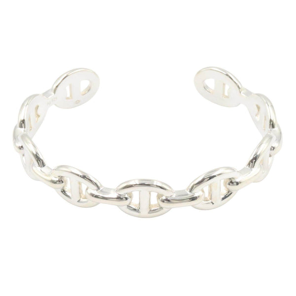 Hermes Chaine dAncre Enchaine Silver Bracelet