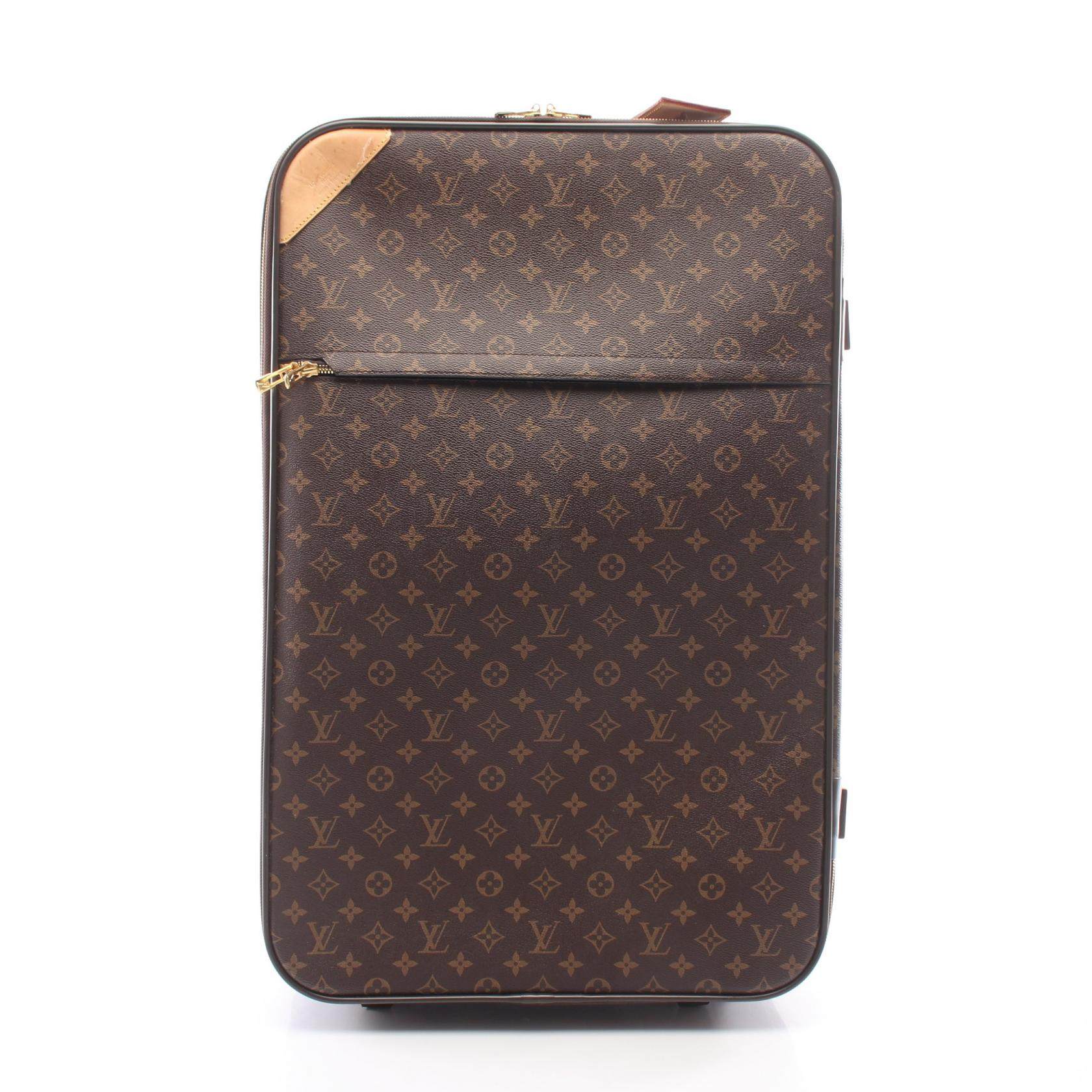 Louis Vuitton Pegase65 Monogram Coated Canvas Suitcase