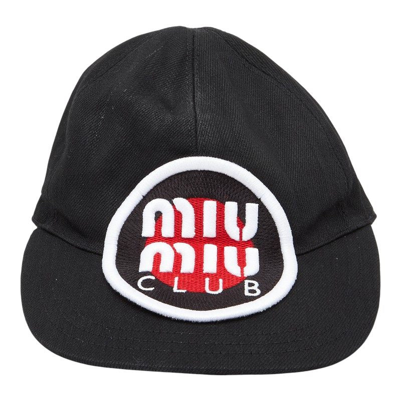 Miu Miu Cotton Baseball Cap