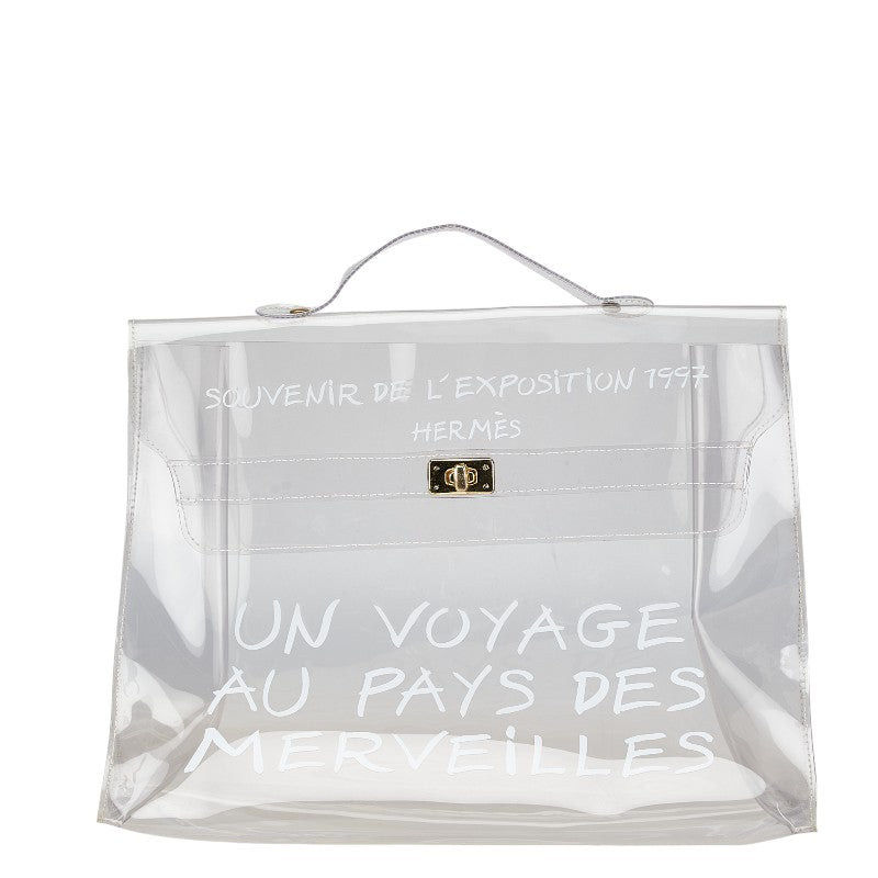 Hermes Vinyl Kelly Handbag Limited