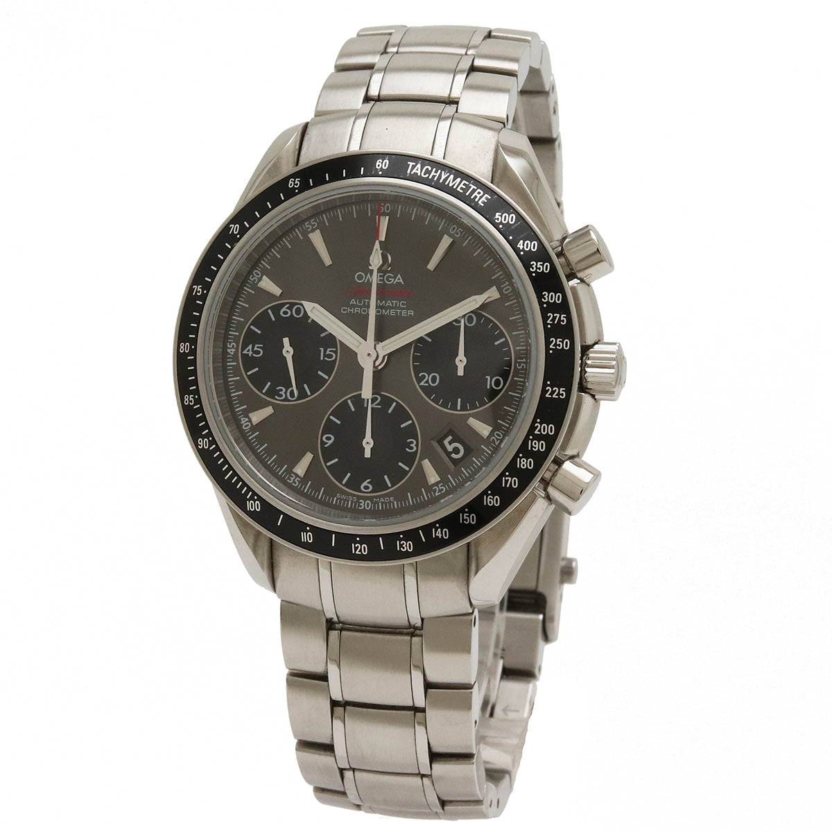 Omega Grey/Black Dial Speedmaster Date Automatic Watch 323.30.40.40.06.001