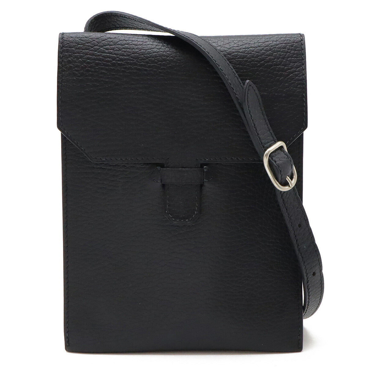 Hermes Ameri Leather Shoulder Bag