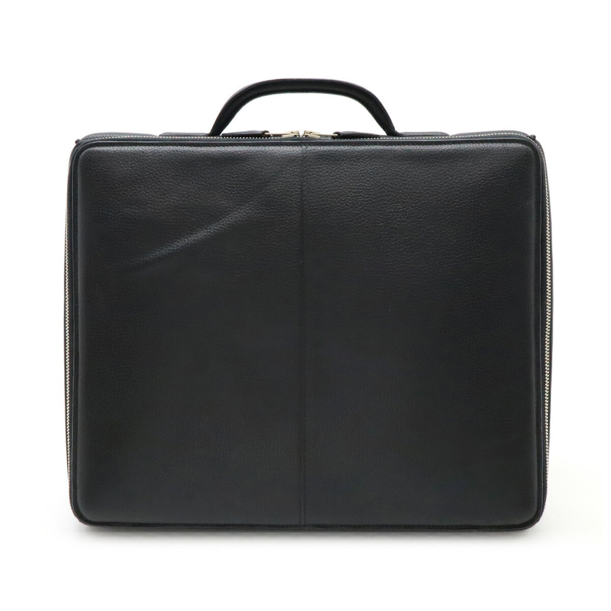 Hermes Herlight Briefcase Black Leather