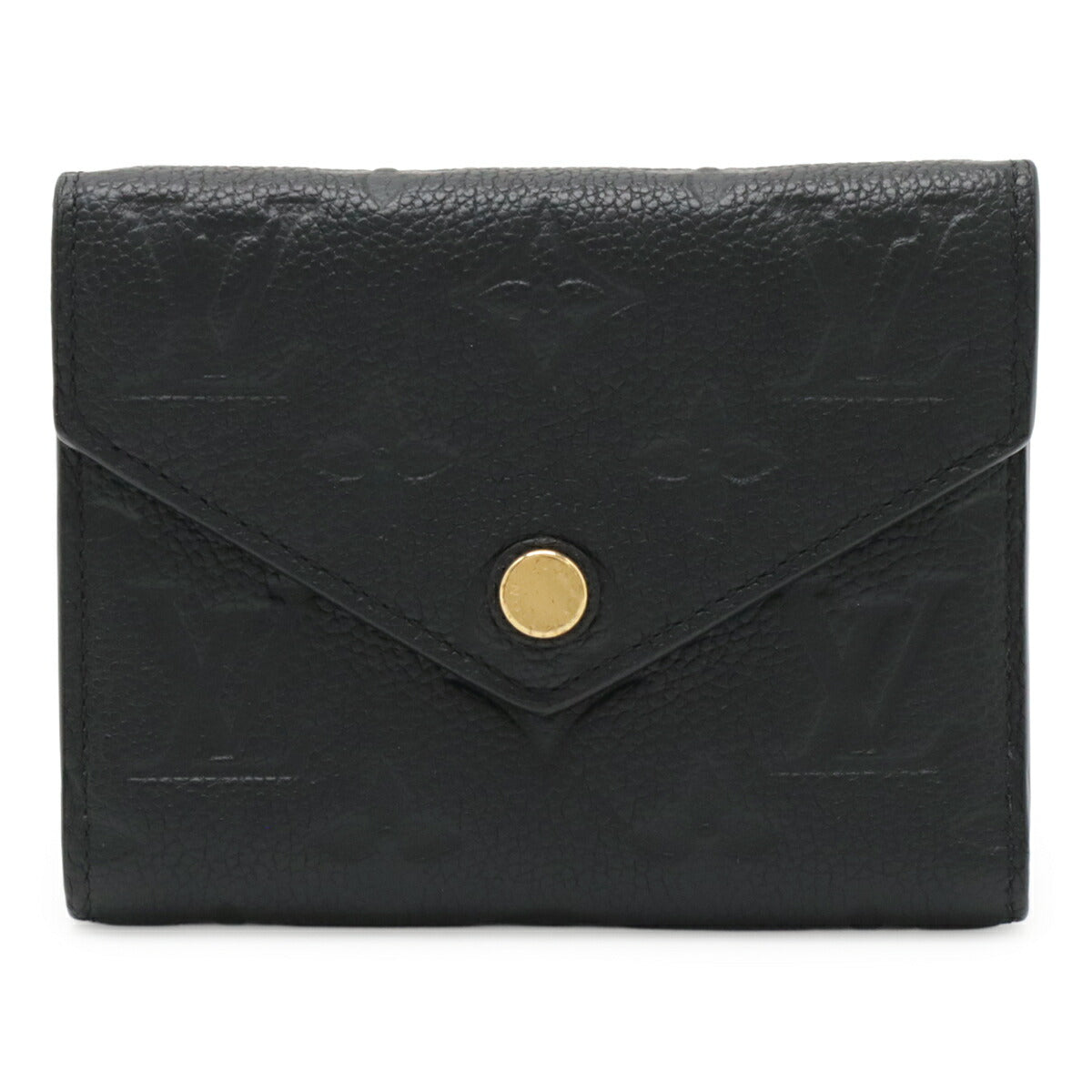 Louis Vuitton Portefeuille Victorine Monogram Empreinte Trifold Wallet