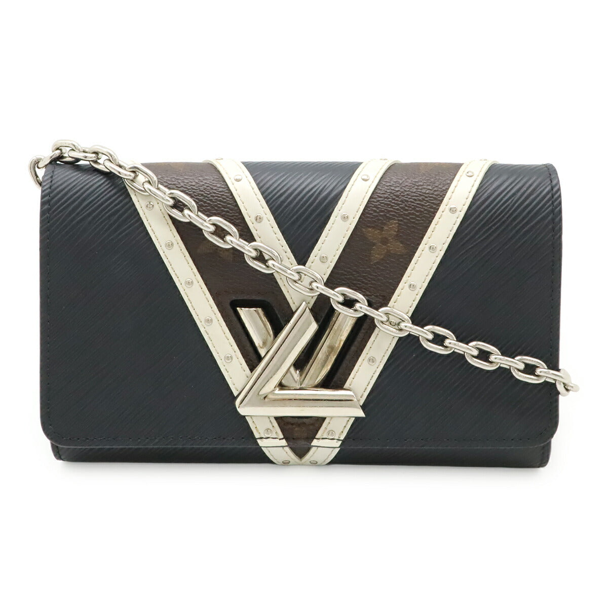 Louis Vuitton Twist Epi Monogram 2way Chain Wallet