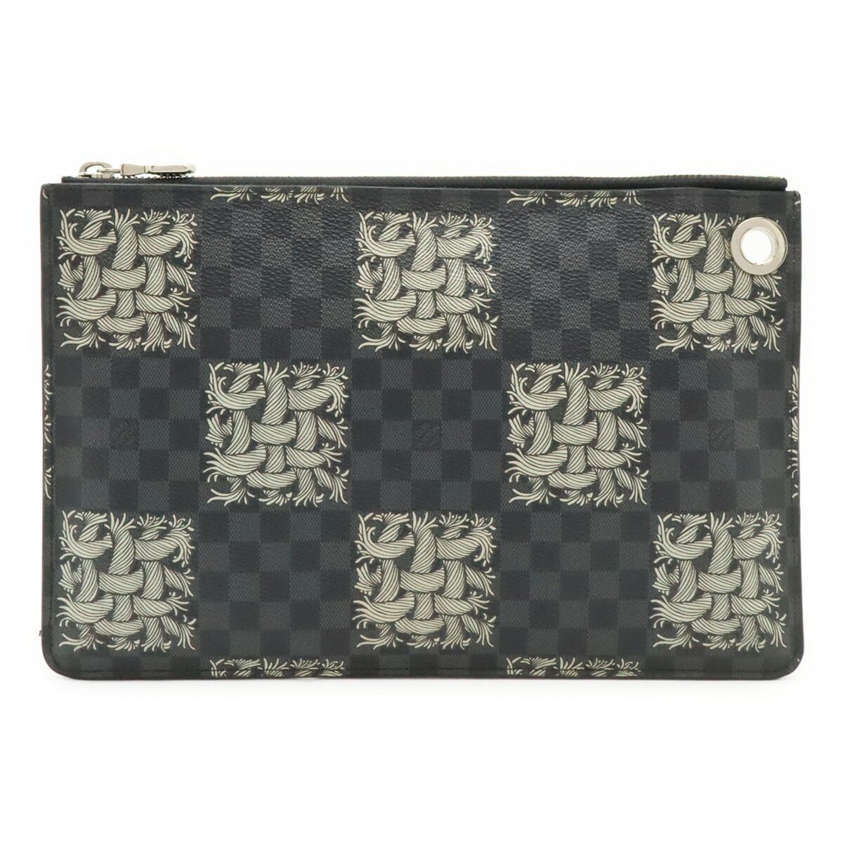 Louis Vuitton Pochette Jour PM Damier Graphite Clutch