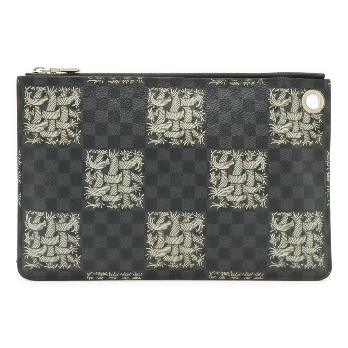 Louis Vuitton Pochette Jour PM Damier Graphite Clutch