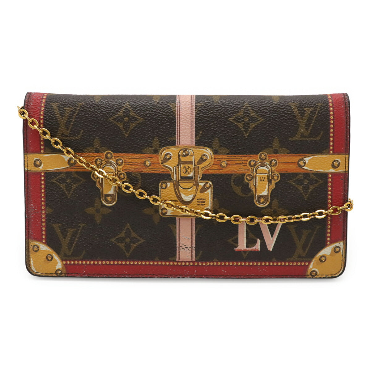 Louis Vuitton Pochette Weekend Monogram 2way Shoulder Bag