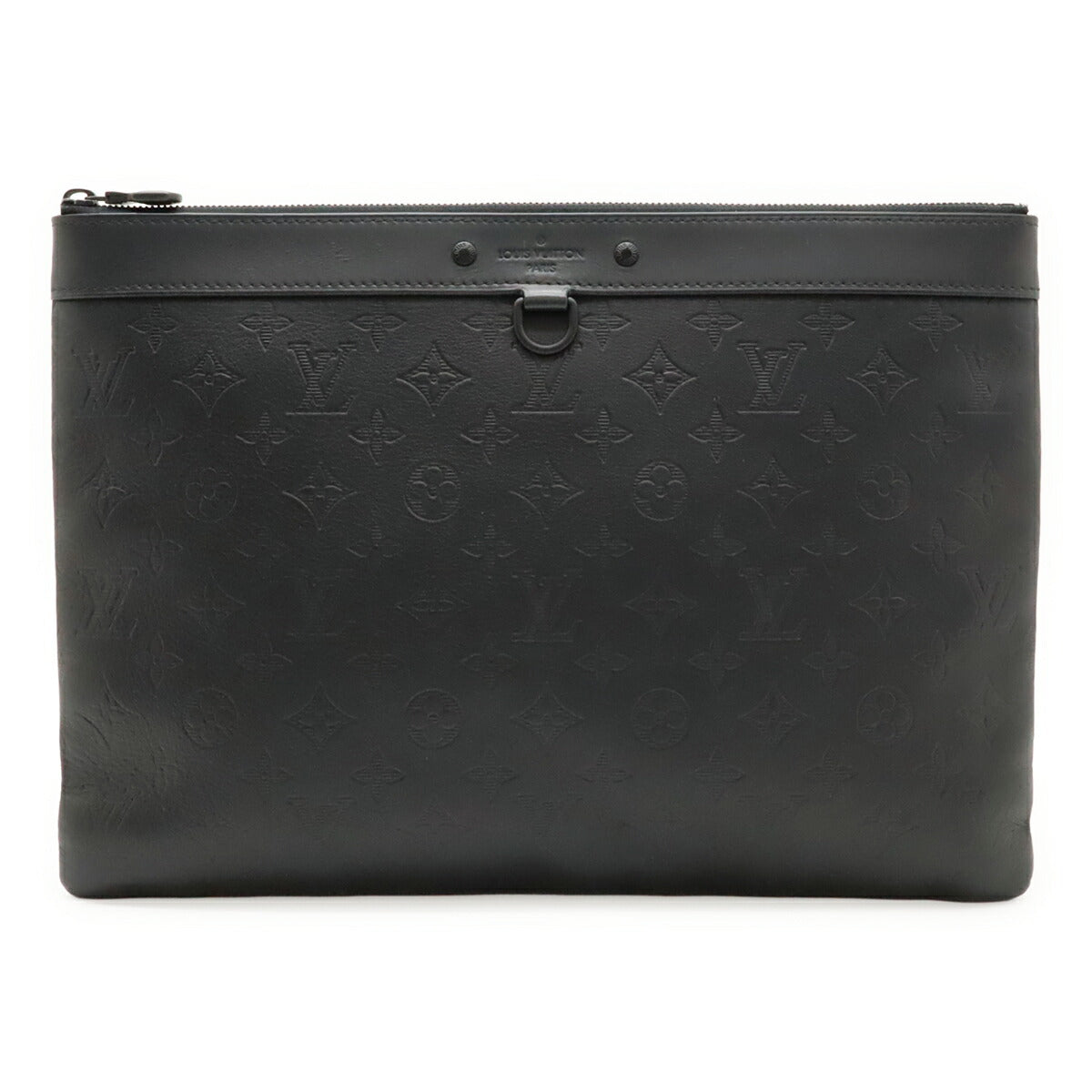 Louis Vuitton Pochette Discovery Monogram Shadow Clutch Bag
