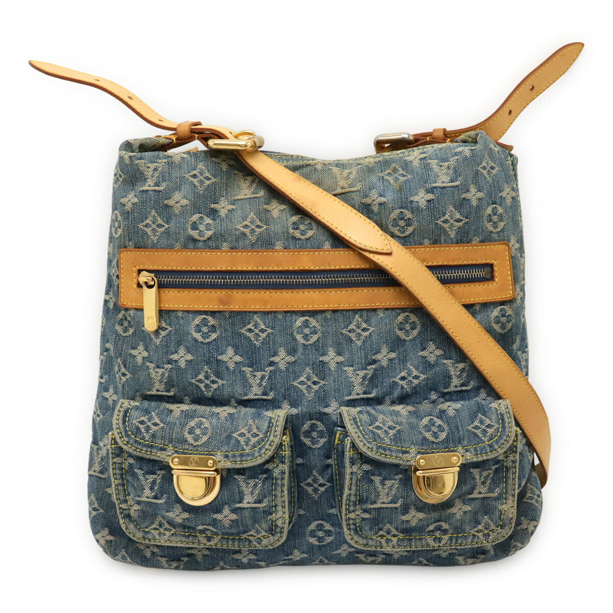 Louis Vuitton Monogram Denim Shoulder Bag