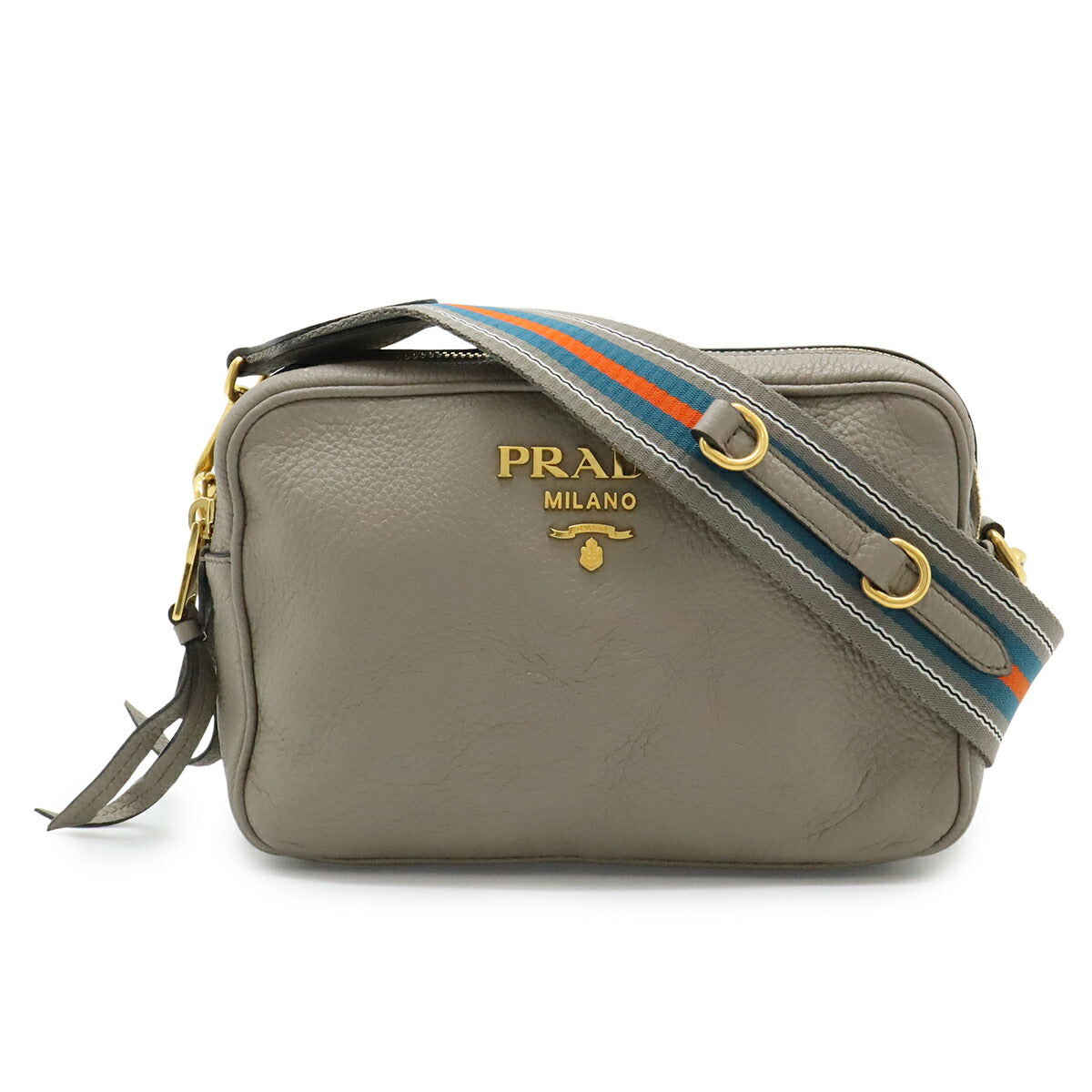 Prada 1BH082 Leather 2way Shoulder Bag