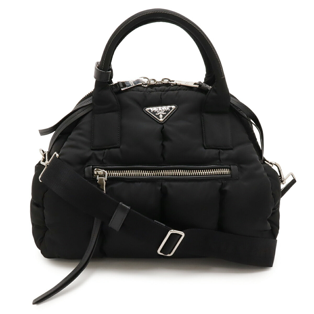 Prada Tessuto Nylon Leather 2way Bag