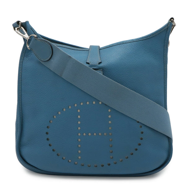 Hermes Evelyne III GM Taurillon Clemence Shoulder Bag