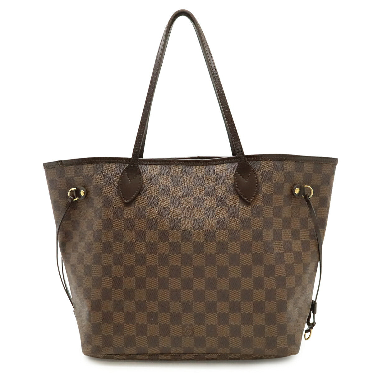 Louis Vuitton Neverfull MM Damier Canvas Tote Bag