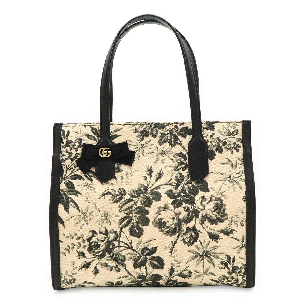 Gucci GG Ribbon Herbirium canvas 2way bag Limited