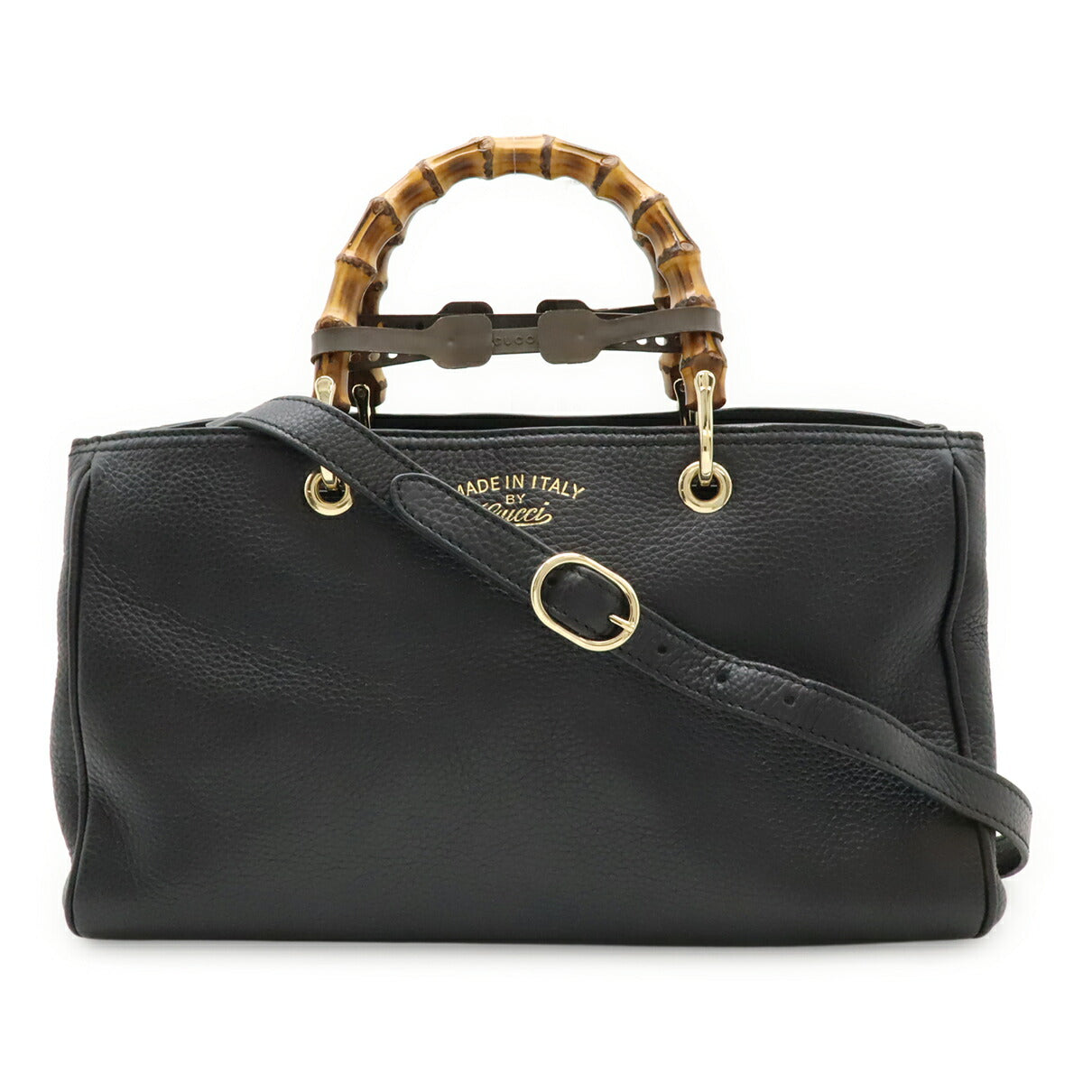 Gucci Bamboo Shopper Leather 2way bag