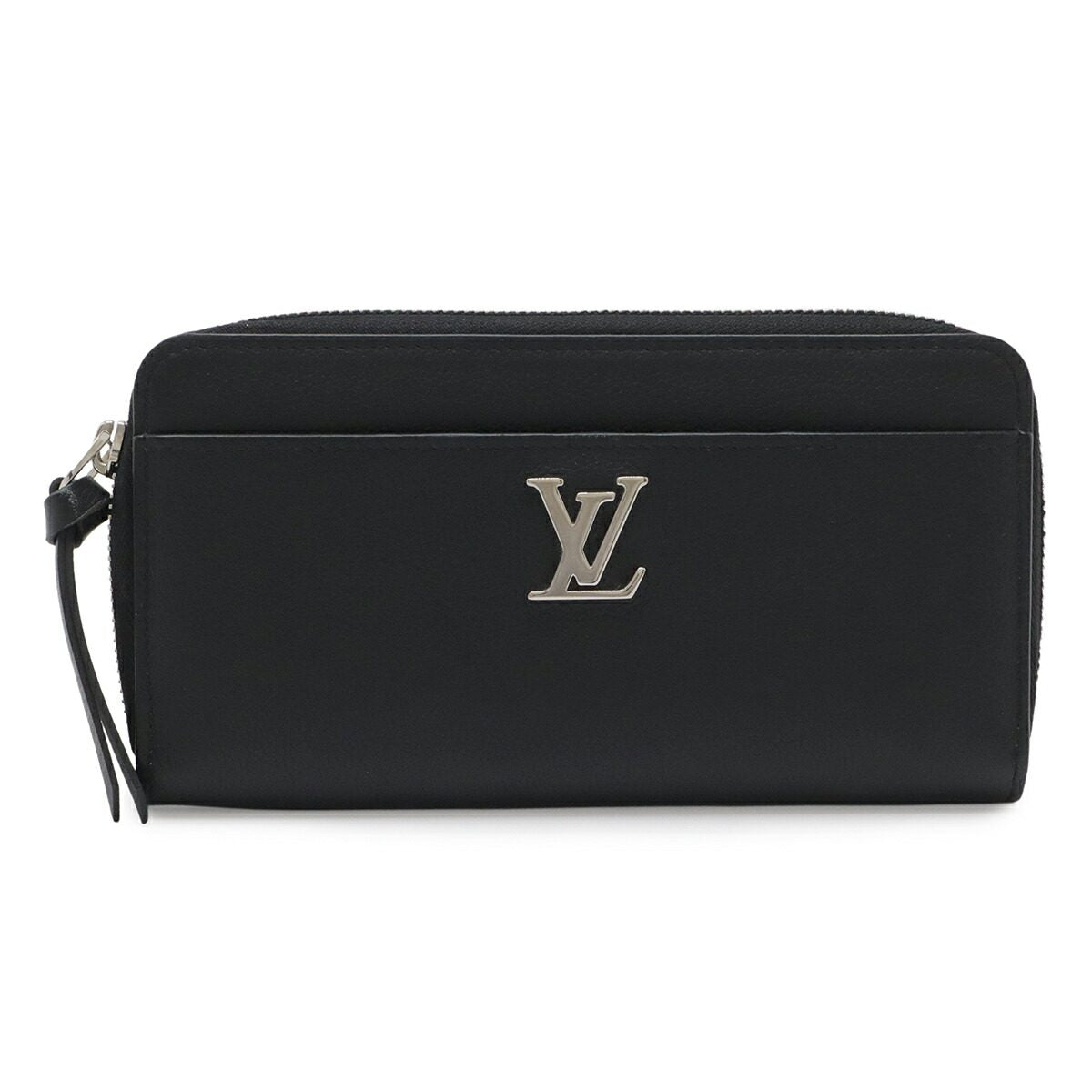 Louis Vuitton Lockme Calf Leather Long Zipper Wallet