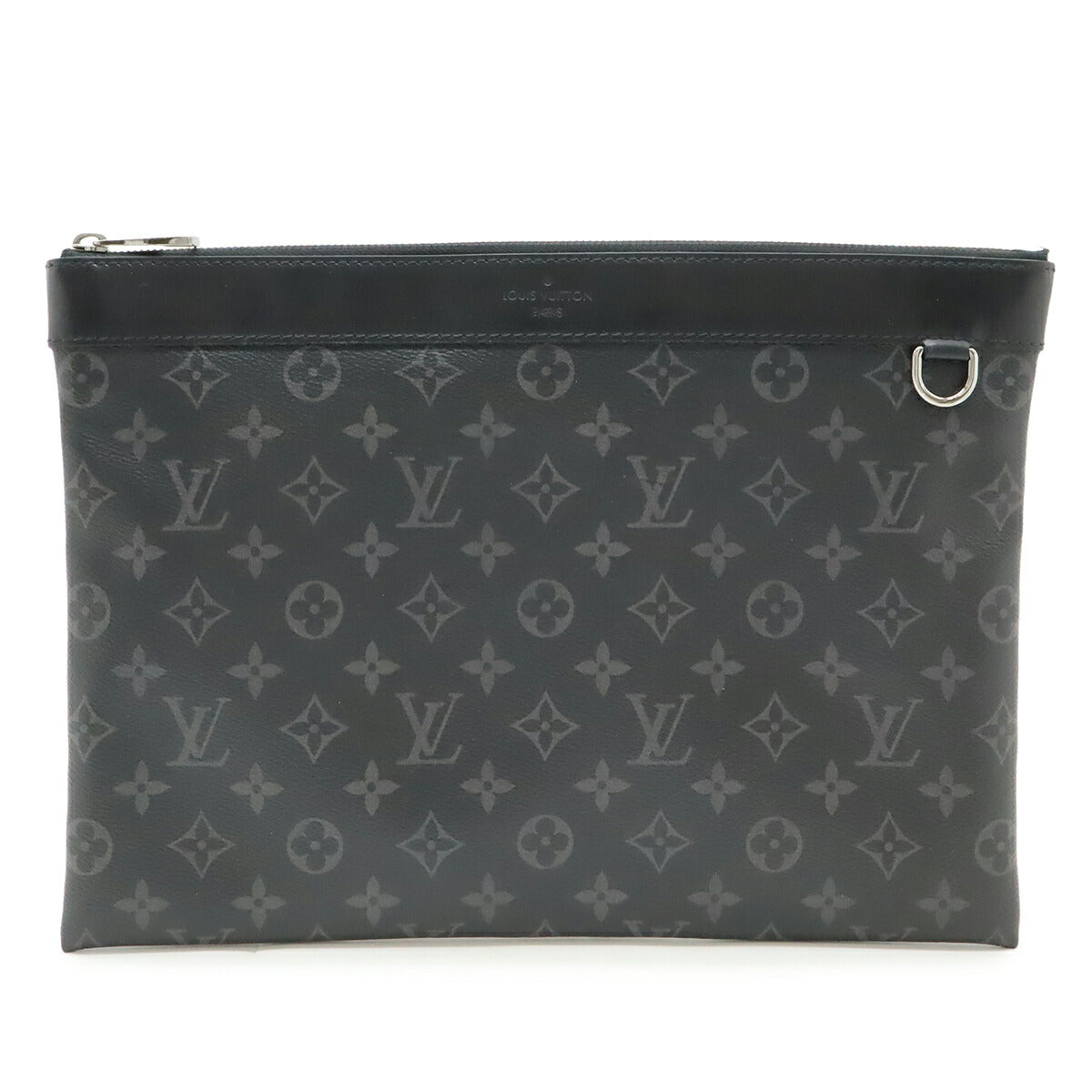Louis Vuitton Pochette Discovery Monogram Eclipse Clutch Bag