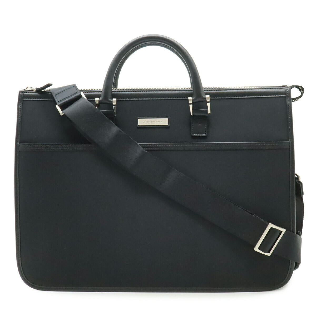 Burberry Nylon Leather 2way Briefcase