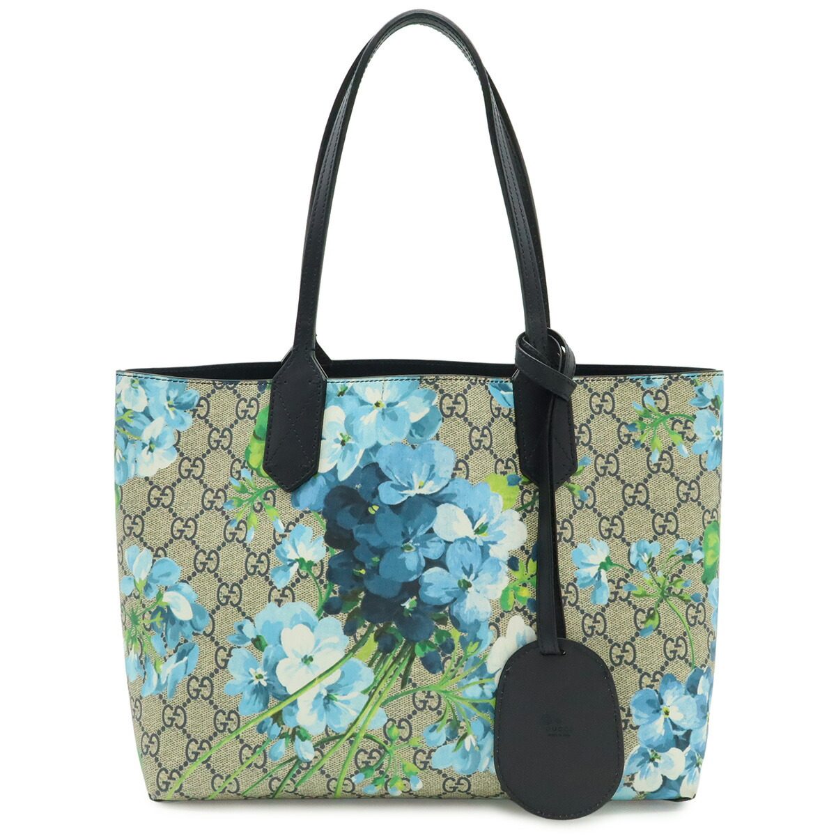 Gucci GG Blooms GG Supreme Coated Canvas Tote Bag