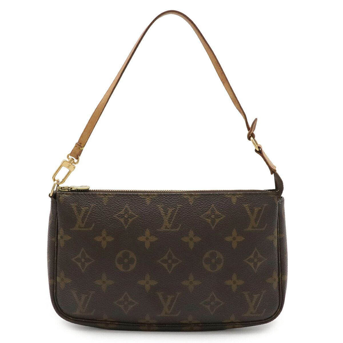 Louis Vuitton Monogram Leather Clutch Bag