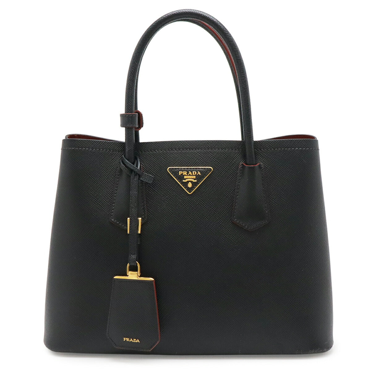 Prada Double Leather Handbag