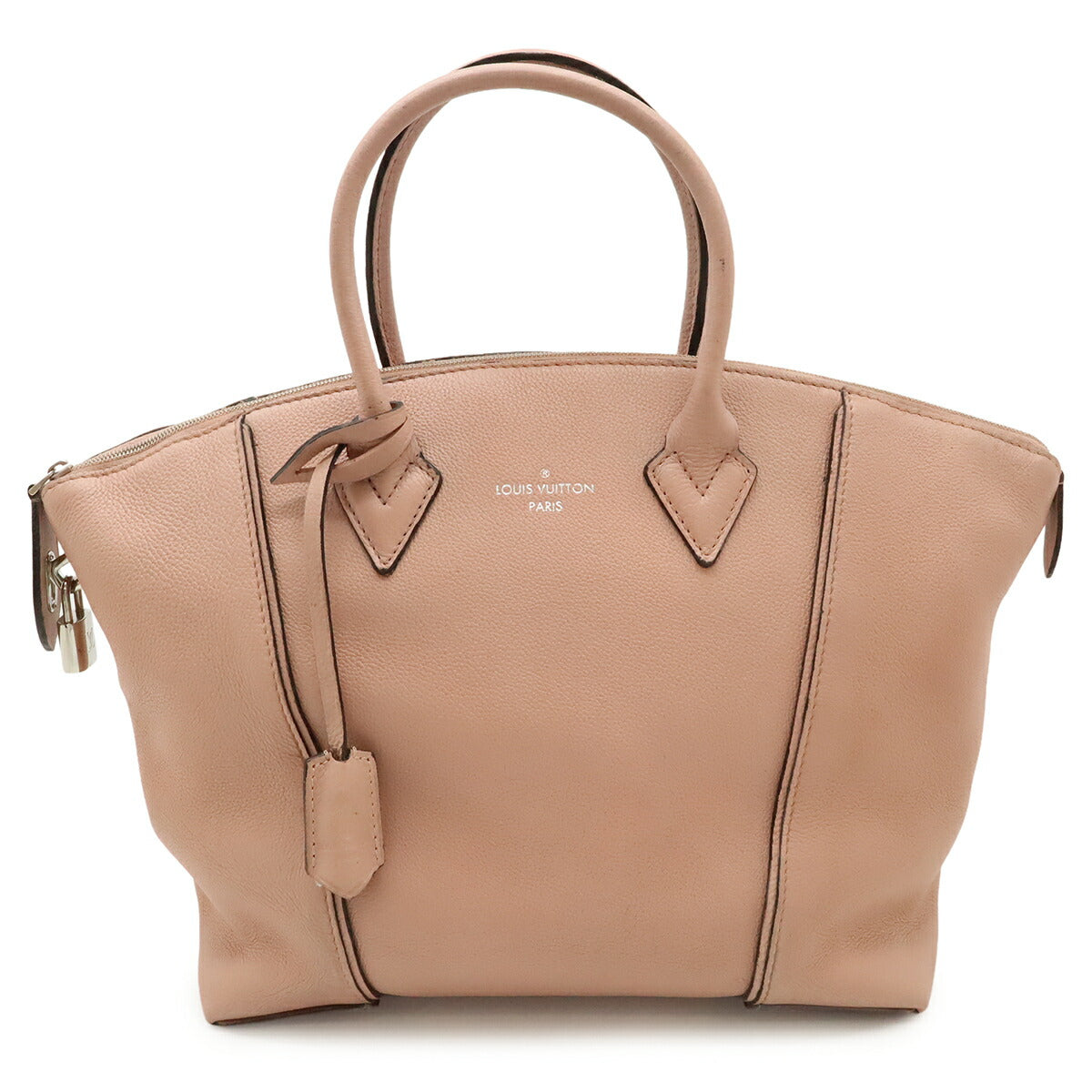 Louis Vuitton Lockit MM Calfskin Handbag