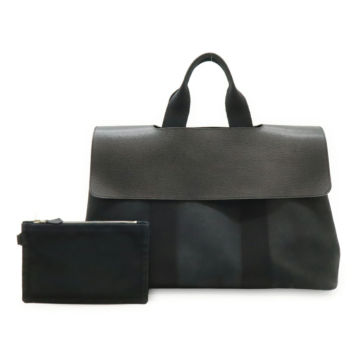 Hermes Valparaiso MM Canvas Handbag
