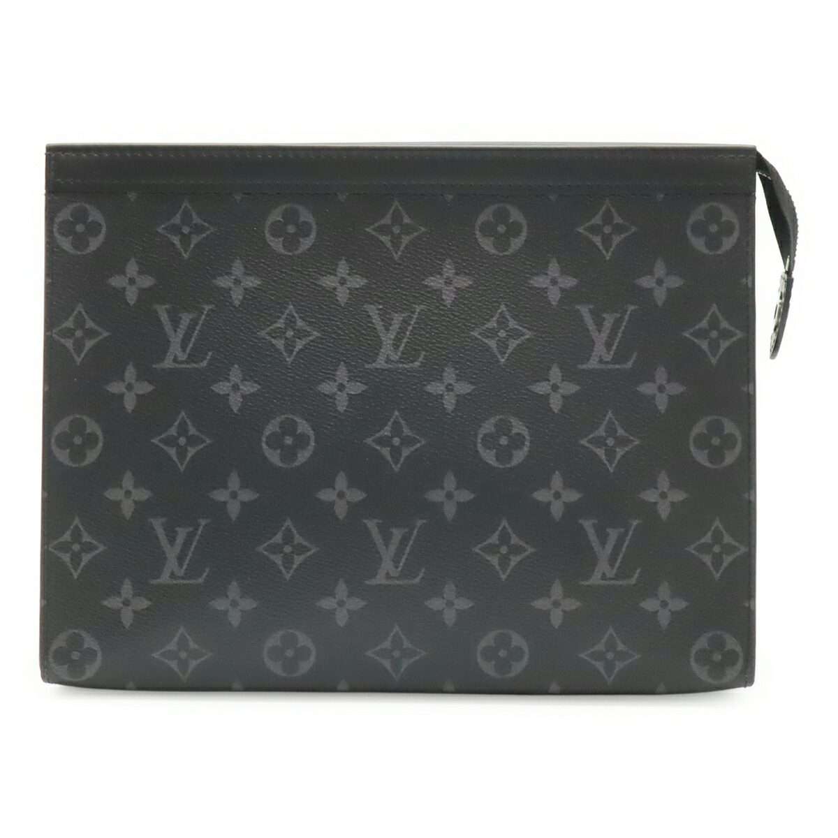 Louis Vuitton Pochette Voyage MM Monogram Eclipse Clutch Bag