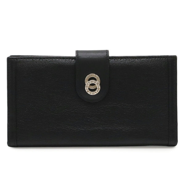 Bvlgari Doppio Tondo Leather Long Wallet