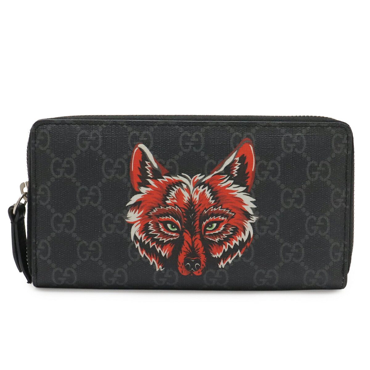 Gucci GG Supreme Zip Around Wallet