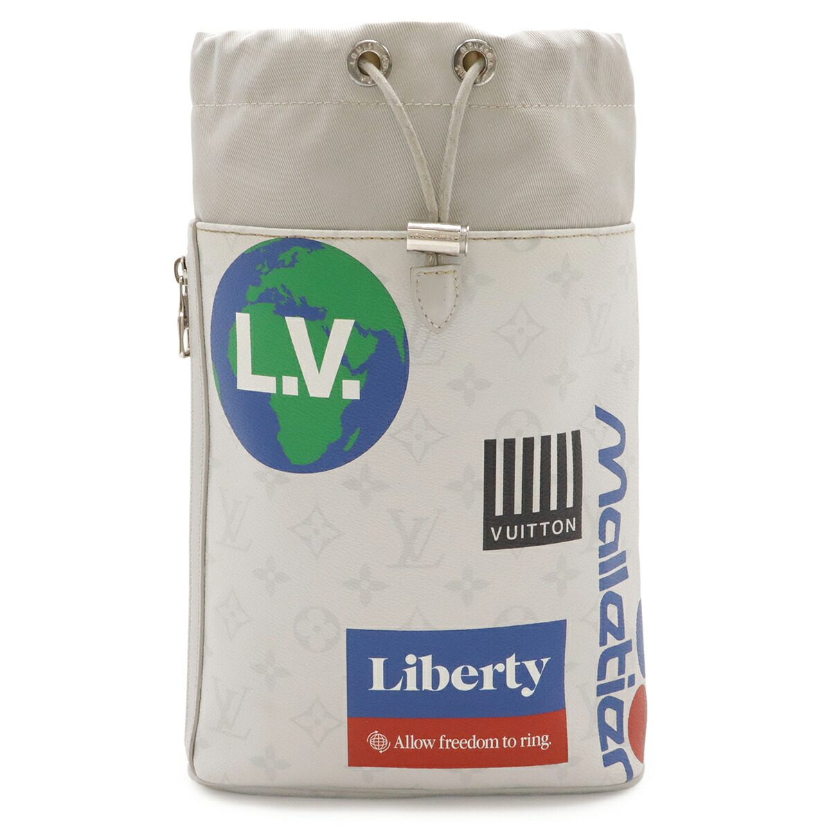 Louis Vuitton Chalk Sling Bag Monogram Shoulder Bag