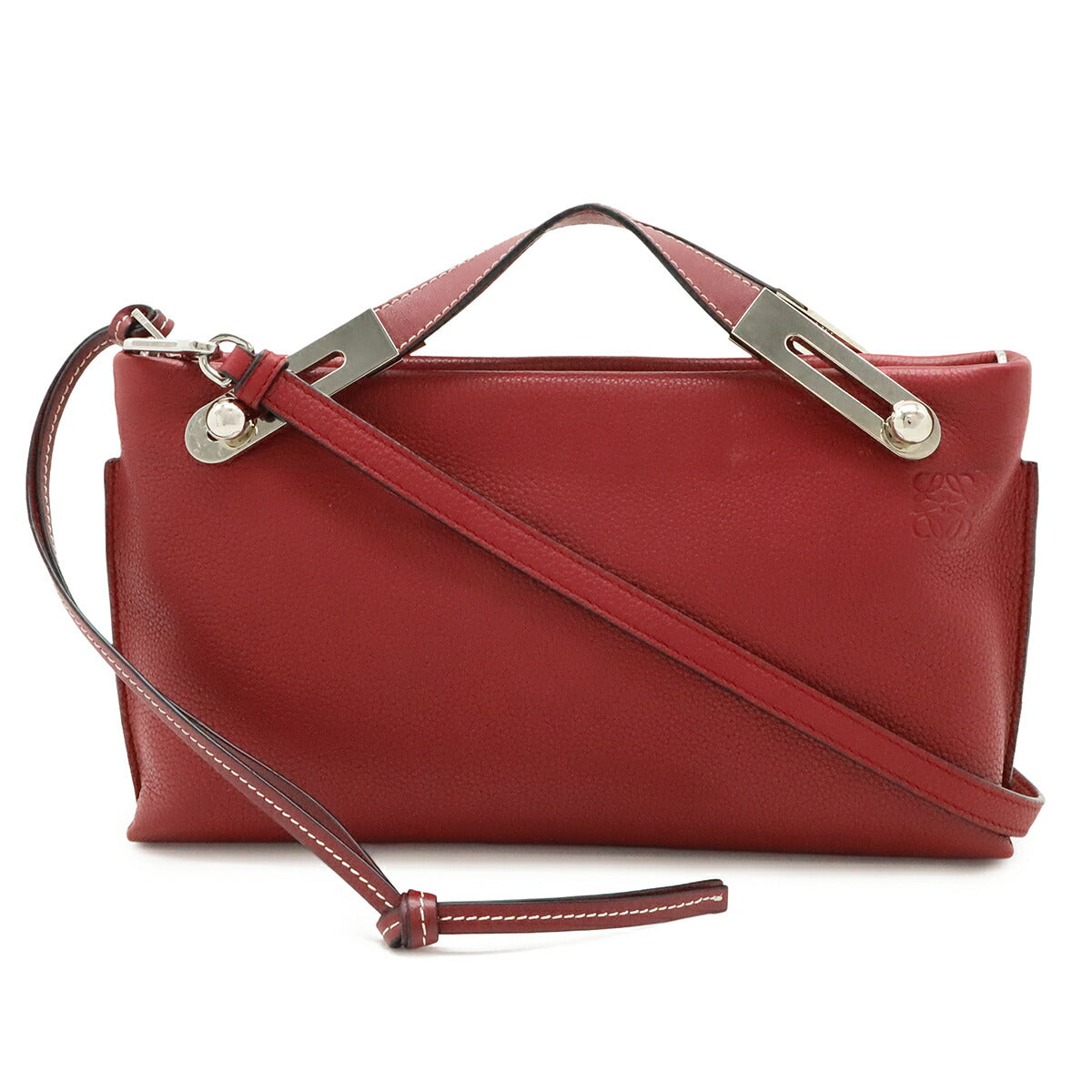 Loewe Anagram Missy Leather 2way Clutch Bag