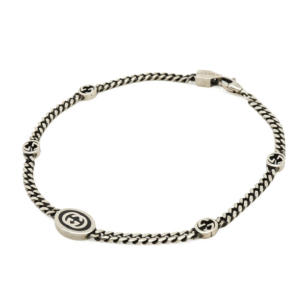 Gucci Interlocking G Ag925 Bracelet
