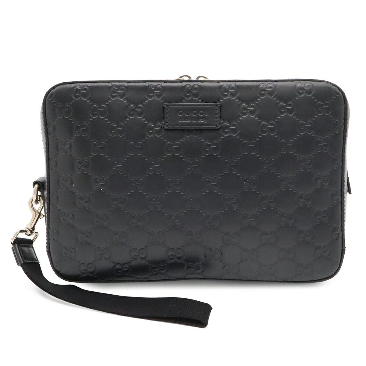 Gucci Guccissima Leather Clutch Bag
