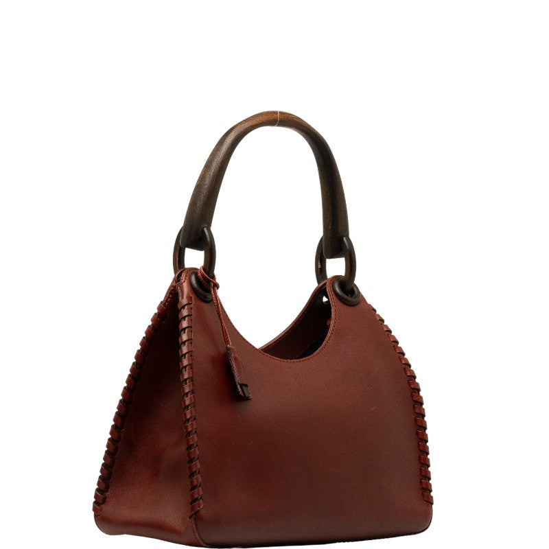 Leather Shoulder Bag 106237