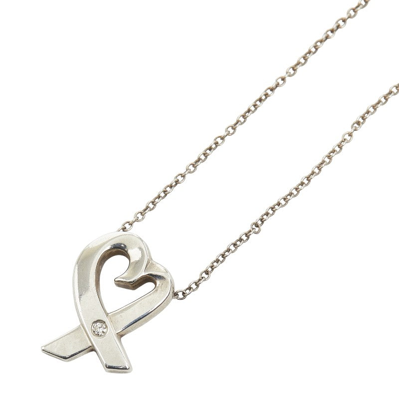 Tiffany Loving Heart SV925 Diamond Necklace